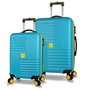 Zoozie Bags Set de Maletas de 2 Piezas en Turquesa